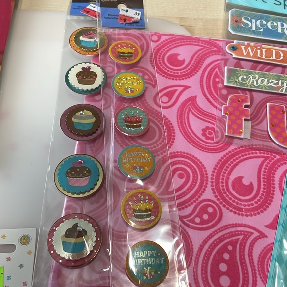 NWT Miscellaneous Girls/Teen Scrapbook Lot - Picture 5 of 8